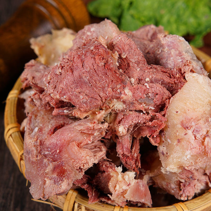 (正宗黄牛拆骨肉)新鲜熟牛肉剔骨肉牛副产品牛骨肉批发坏了包赔