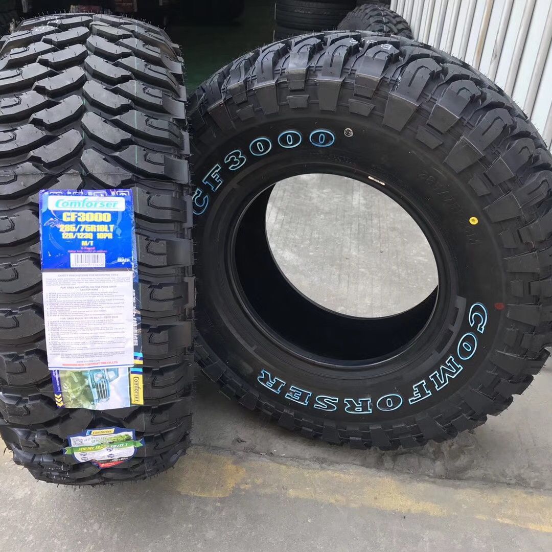 科马仕越野轮胎cf3000全地形泥地at皮卡汽车越野轮胎改装 加宽