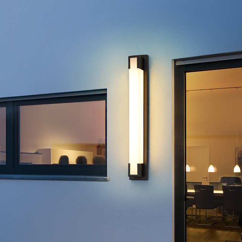花园庭院灯简约现代别墅大门口壁灯入户门口灯露台灯防水户外壁灯