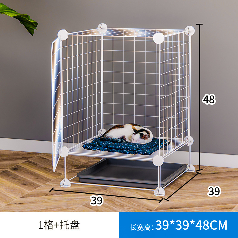 铁丝网片兔子笼仓鼠笼加密笼宠物笼diy别墅笼幼宠窝小屋家用笼子