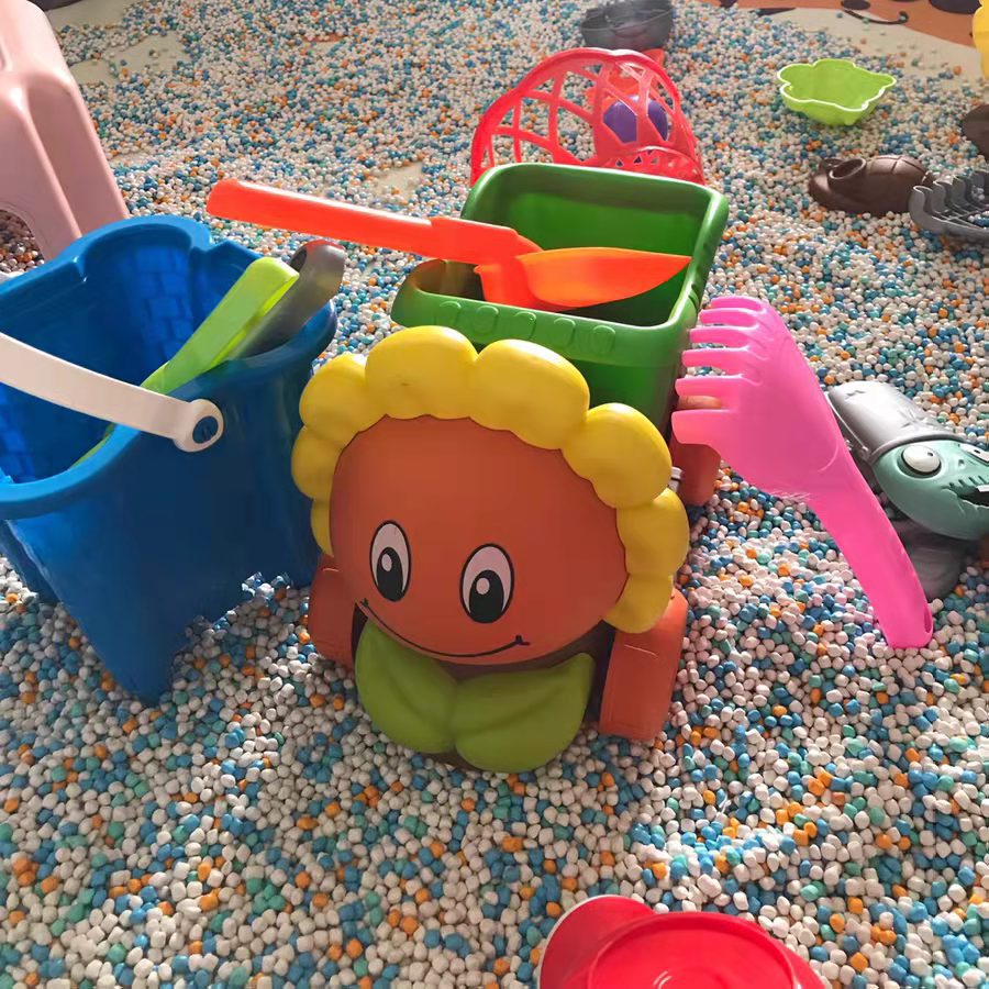 供应淘气堡沙池用玩具沙 儿童仿瓷颗粒 彩色安全陶瓷沙