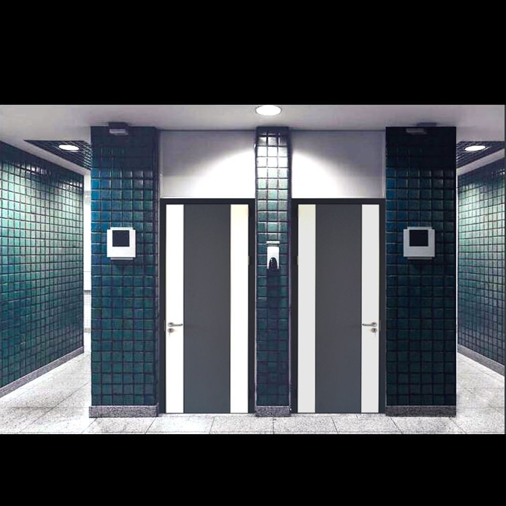 佛山生产厂家直供公共厕所商场洗手间门肯德基麦当劳防水木门