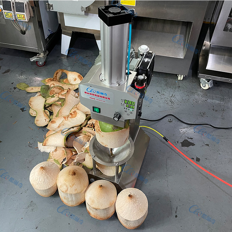 酷琳奇青椰削皮机 台式椰青去皮机 椰子削锥机 椰子削尖机器