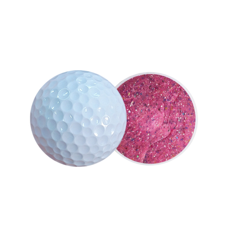 Golf Two-Layer Competition Ball Sarin High Elasticity Long Distance Cross-Border Hot Selling Double-Layer Competition Ball Printing Logo