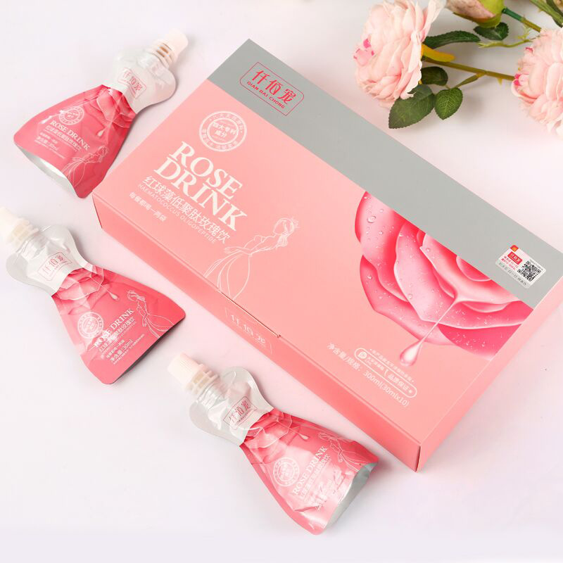 仟佰宠玫瑰饮正品官网红球藻低聚肽果饮代餐球大餐救星正品现货