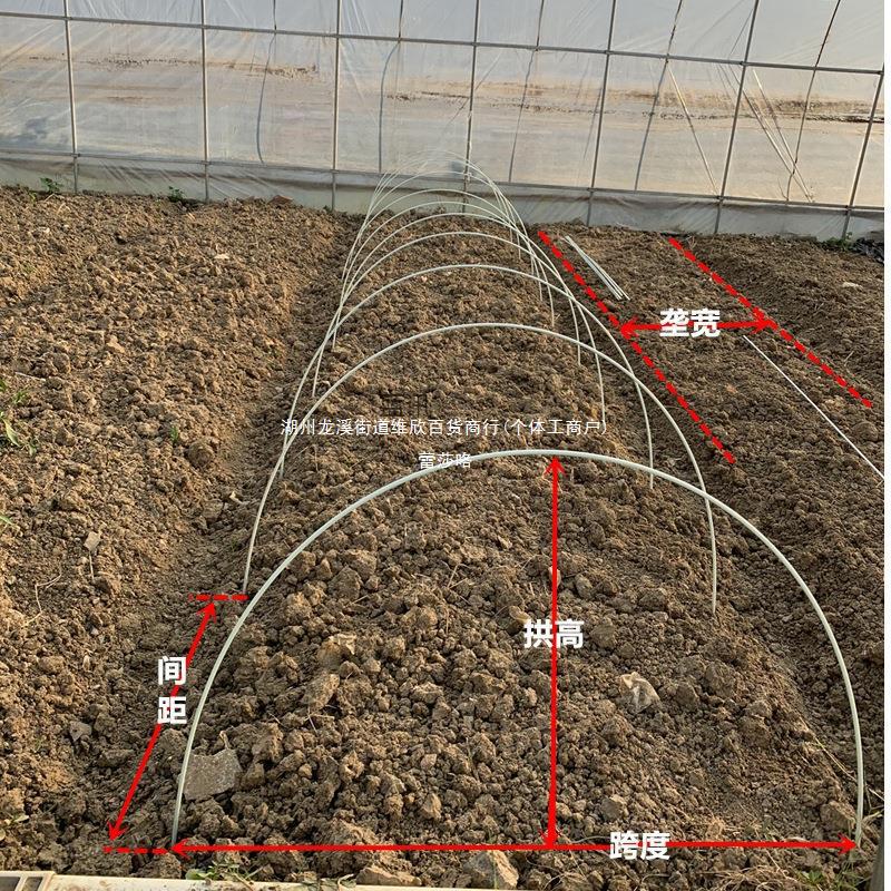 小拱棚支架暖棚拱型保温遮阳拱杆竿硬塑料实心圆棒冬季棚花卉野外