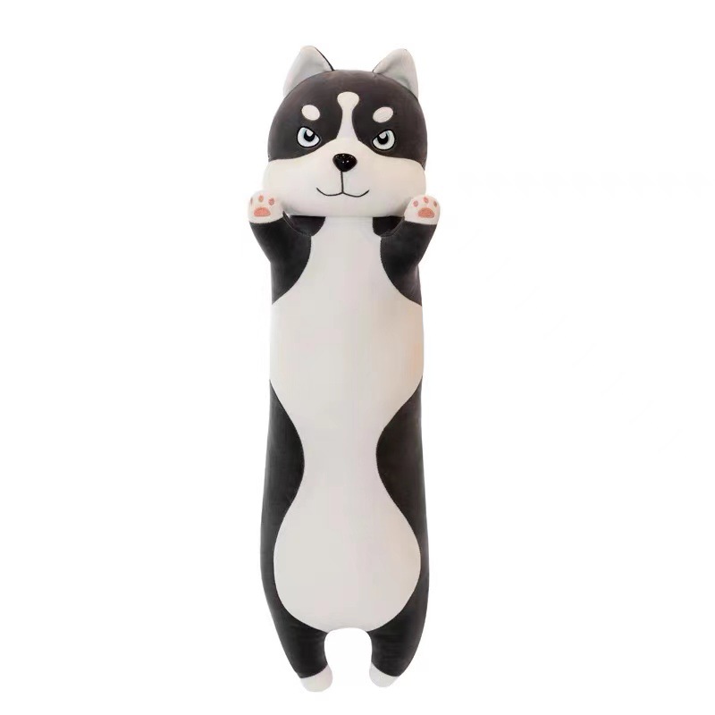 Cute Husky Plush Toy Doll Leg-Supporting Boys Style Pillow Big Sleeping Bed Dog Doll Doll Girl