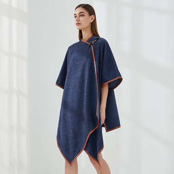 斗篷今天价格行情查询-迦南针织复古彩色流苏波浪斗篷-阿里巴巴