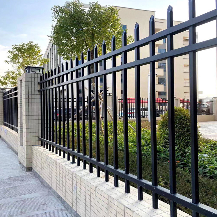 锌钢护栏工厂铁艺围墙新钢护栏铁艺围栏学校防攀爬防护栏