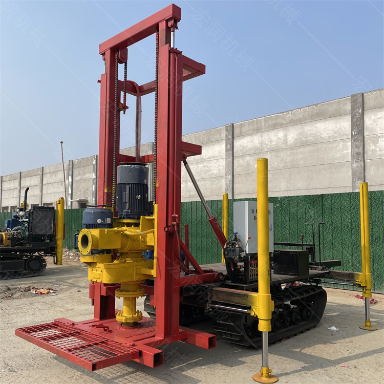 饮水井灌溉打井机 百米液压水井钻机 多用途200米工程打井设备