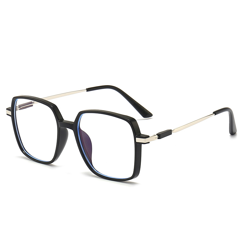 2407近视镜方形男女韩潮素颜镜框学生大框可配度数防蓝光眼镜批发