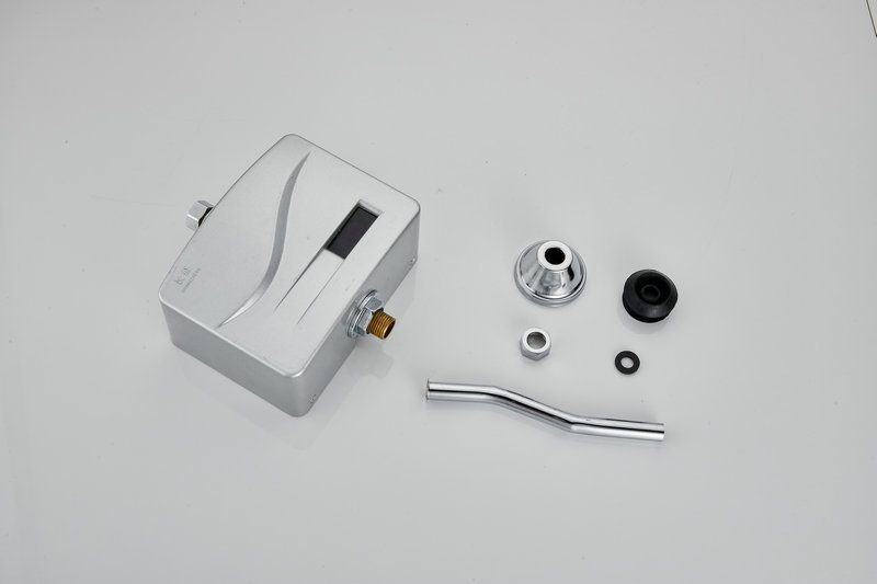 卫生间厕所蹲便器明装大便感应冲洗器 全自动大便冲水感应阀