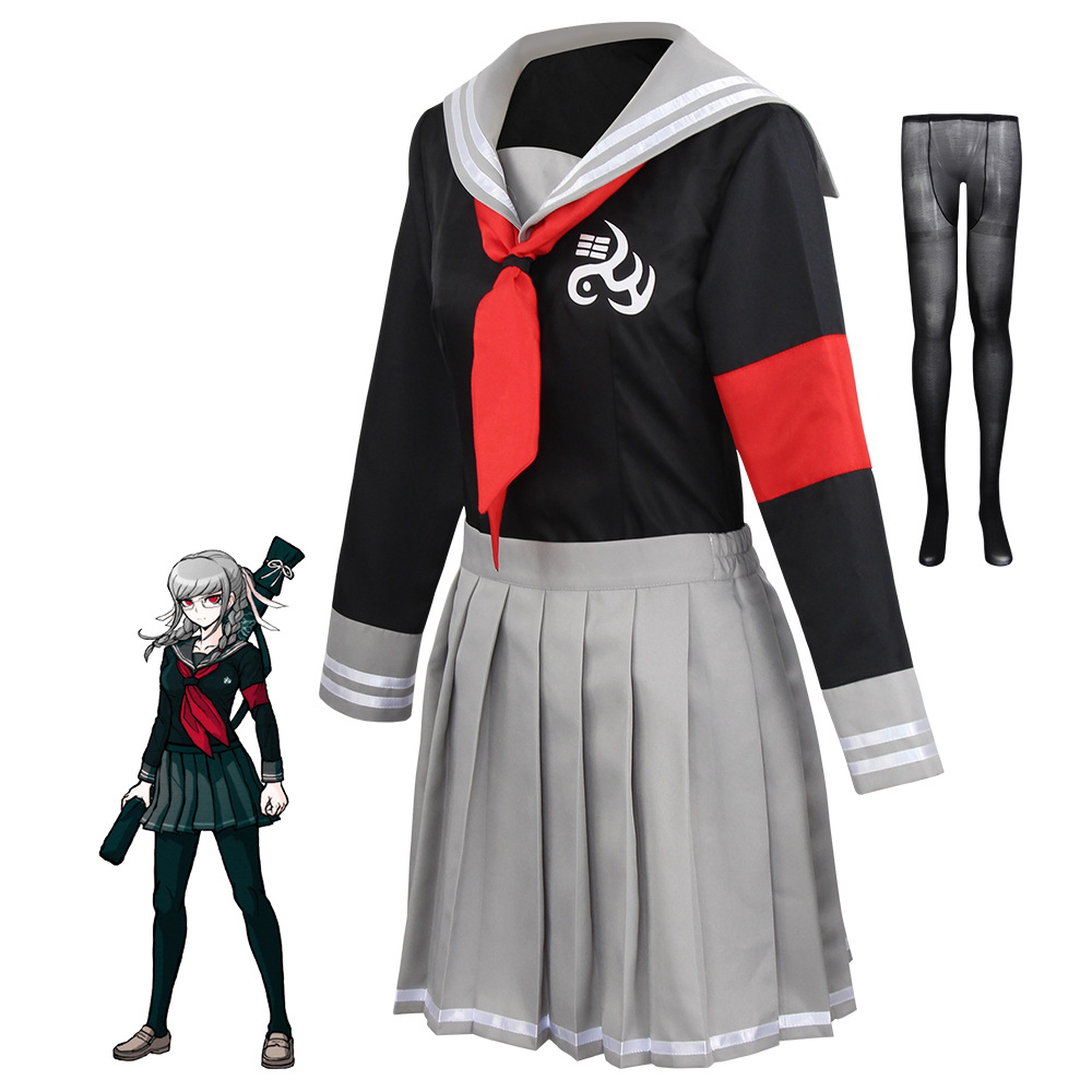 弹丸论破轮舞cosplay再见绝望学园边古山佩子动漫服装cos服
