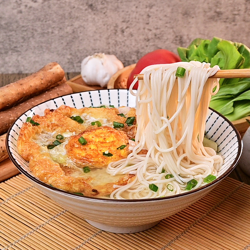 铁棍山药龙须面条挂面五斤铁杆根桂细面手工汤面早餐粗