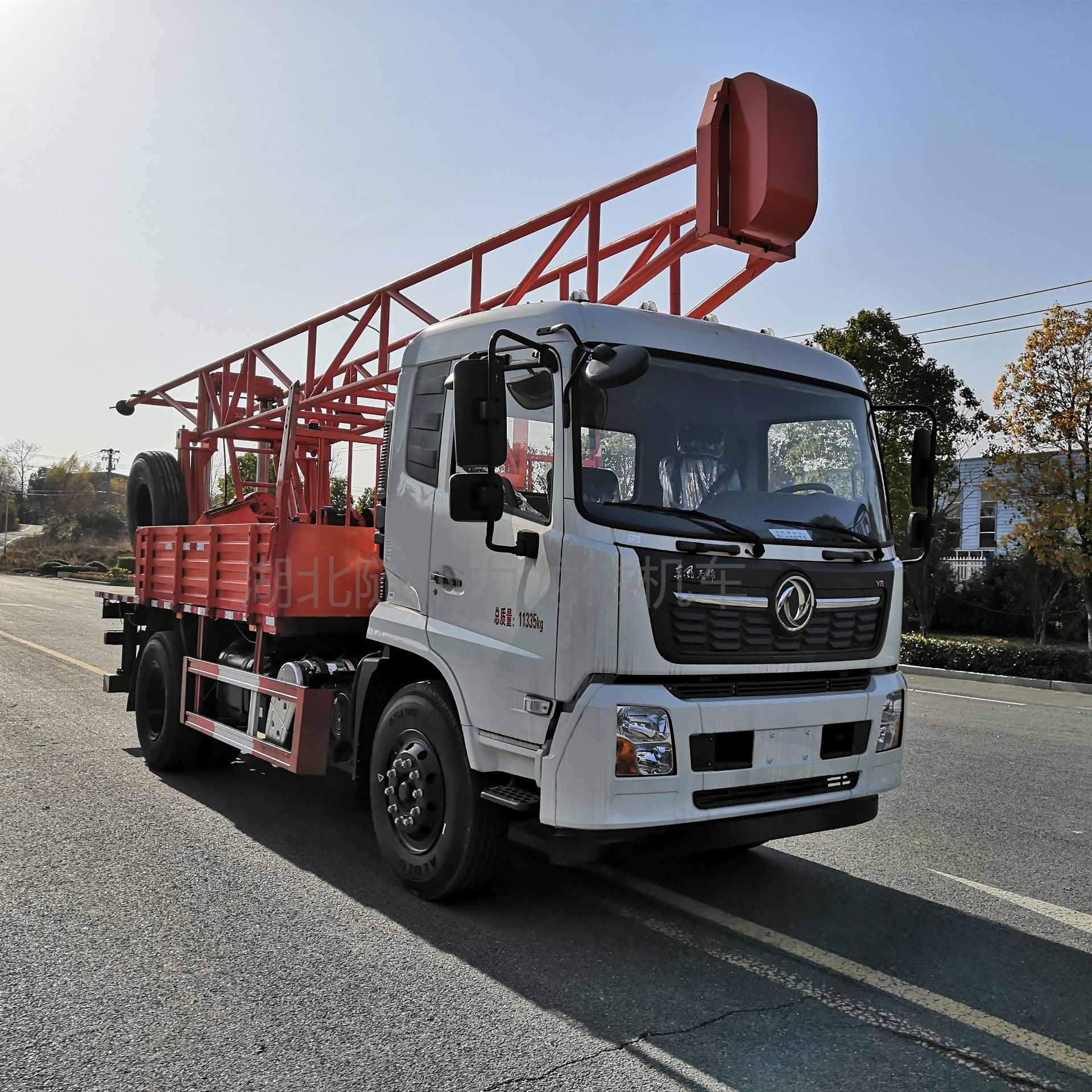 高端底盘 国六东风天锦康明斯 dpp100-5型汽车钻机 地质勘探车