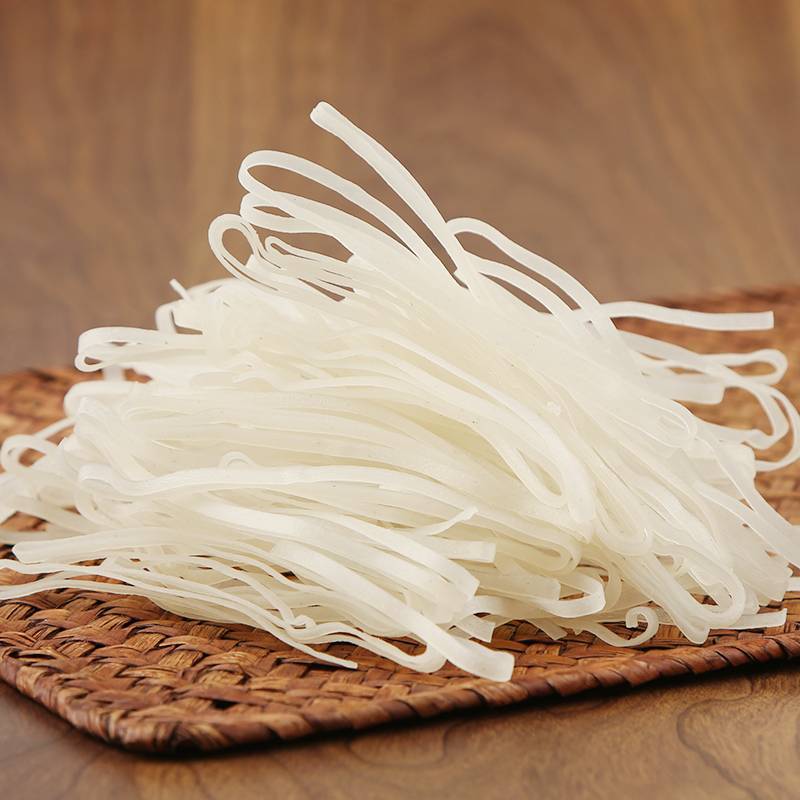 5斤安徽庐江特产手工农家米面杨米面三河干米面月子面宝宝面条