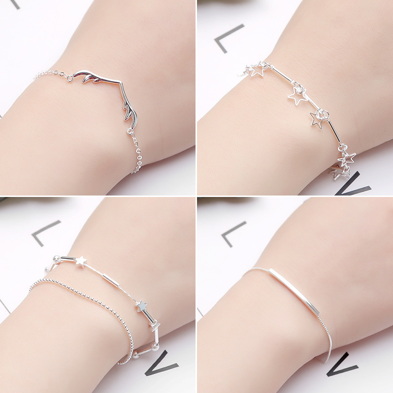 手链女韩版简约学生森系闺蜜姐妹链个性手串手饰10元以下首饰饰品