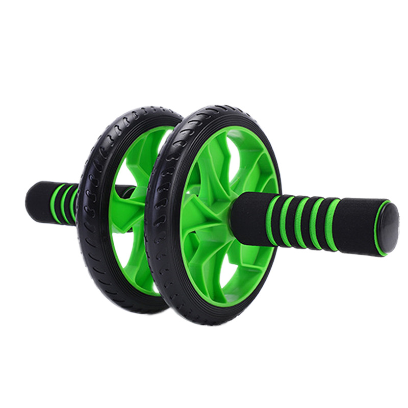 Abdominal Wheel Abdominal Wheel Double-Wheel Exercise Abdominal Muscle Fitness Home Mute Roller One Piece Dropshipping