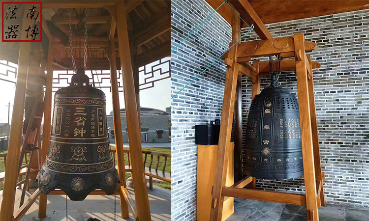 佛寺用冬瓜钟喇叭钟大长鸣铜钟定制寺庙道观景区宗祠警示钟祈福钟