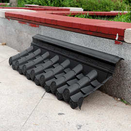 %宗祠寺庙园林景观仿古建筑用闽南红不上釉高温素烧紫砂红瓦晋江市