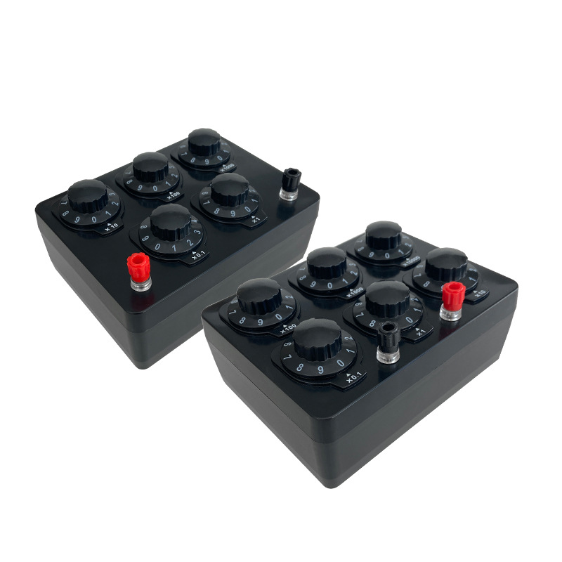 教学电阻箱0-9999.9欧姆0.1欧姆可调标准学生电学物理实验器材