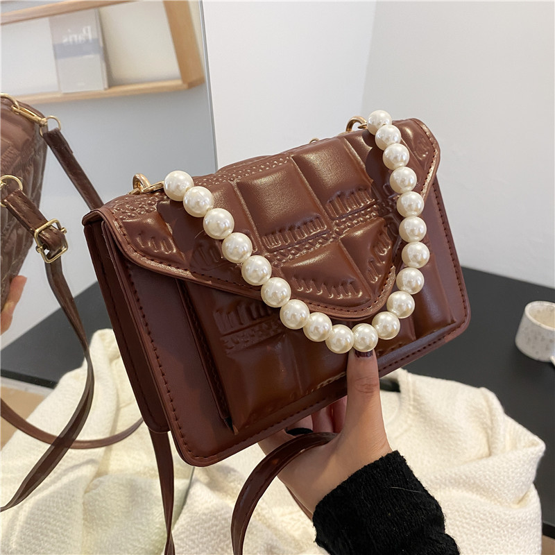 Spring and Summer Western Style Crossbody Bag Women's 2021 New Trendy Japanese and Korean Rhombus Crossbody Small Square Bag Fashion Shoulder Handbag