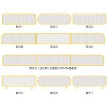 轻奢长虹玻璃卡座矮隔断饭店烧烤吧火锅餐厅灯光围栏过道半墙屏风