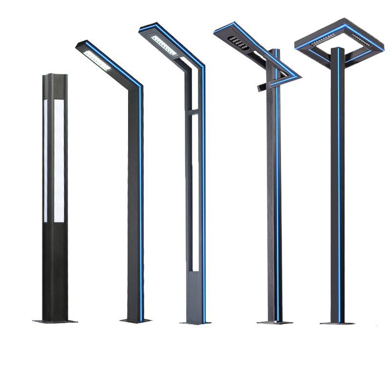 led户外庭院灯现代简约铝型材户外景观灯小区别墅广场花园路灯-报价