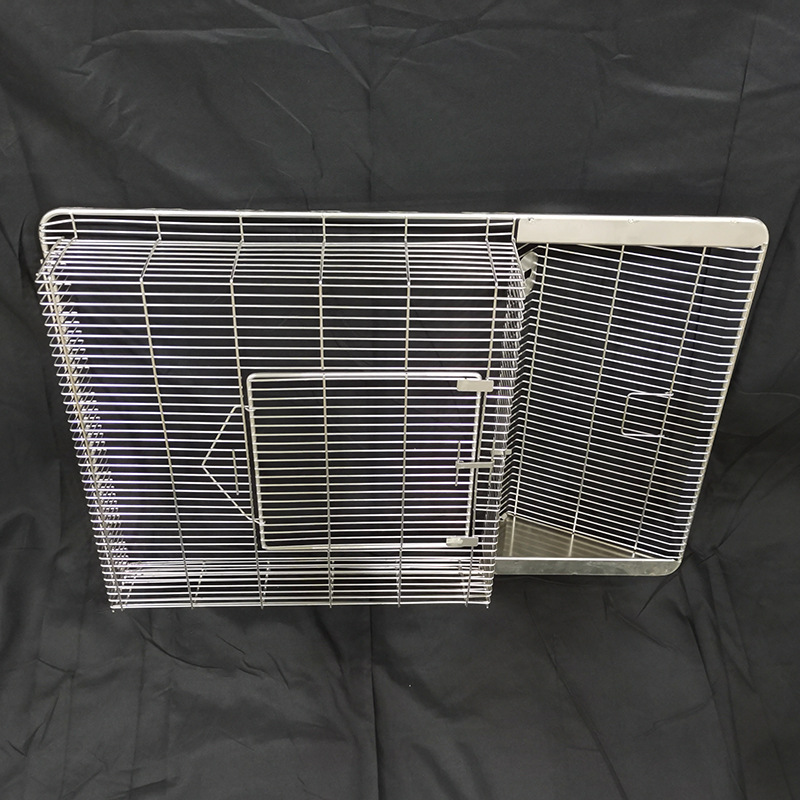 实验室使用不锈钢老鼠笼大小鼠笼繁殖笼饲养盒实验室用全透明笼子