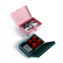 高端指纹首饰盒智能收纳盒珠宝防水便携带锁密码桌面饰品盒礼品盒