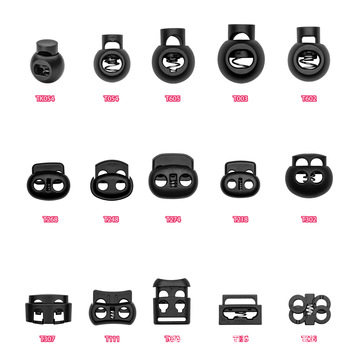 现货塑料弹簧扣 猪鼻扣 紧带调节扣止滑扣 卡扣地雷绳扣 束帽扣