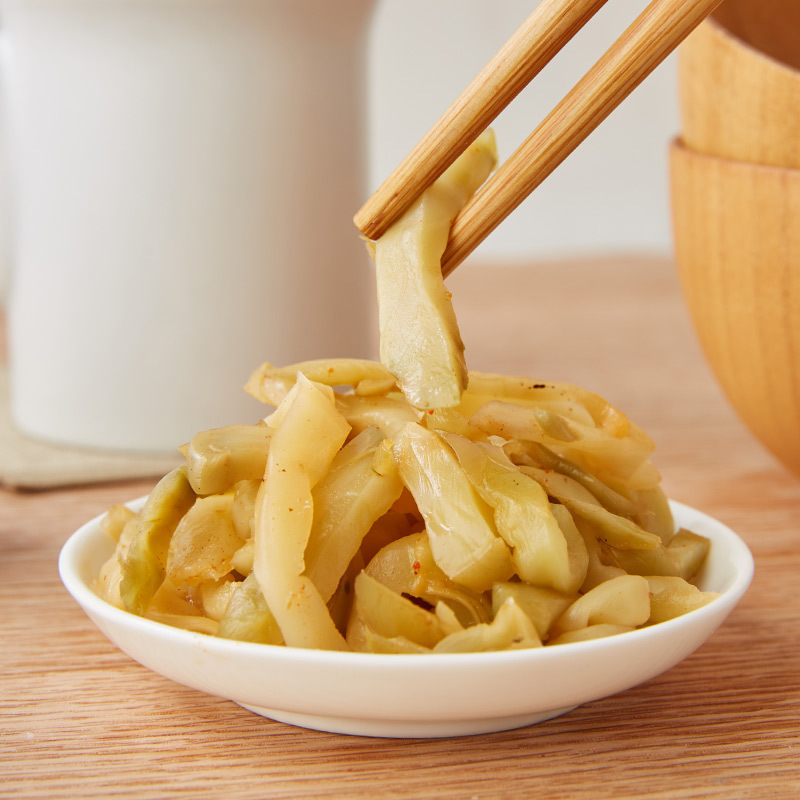 博鸿小菜榨菜丝1kg饭店餐饮大包装酱腌菜榨菜下饭菜整箱批发包邮