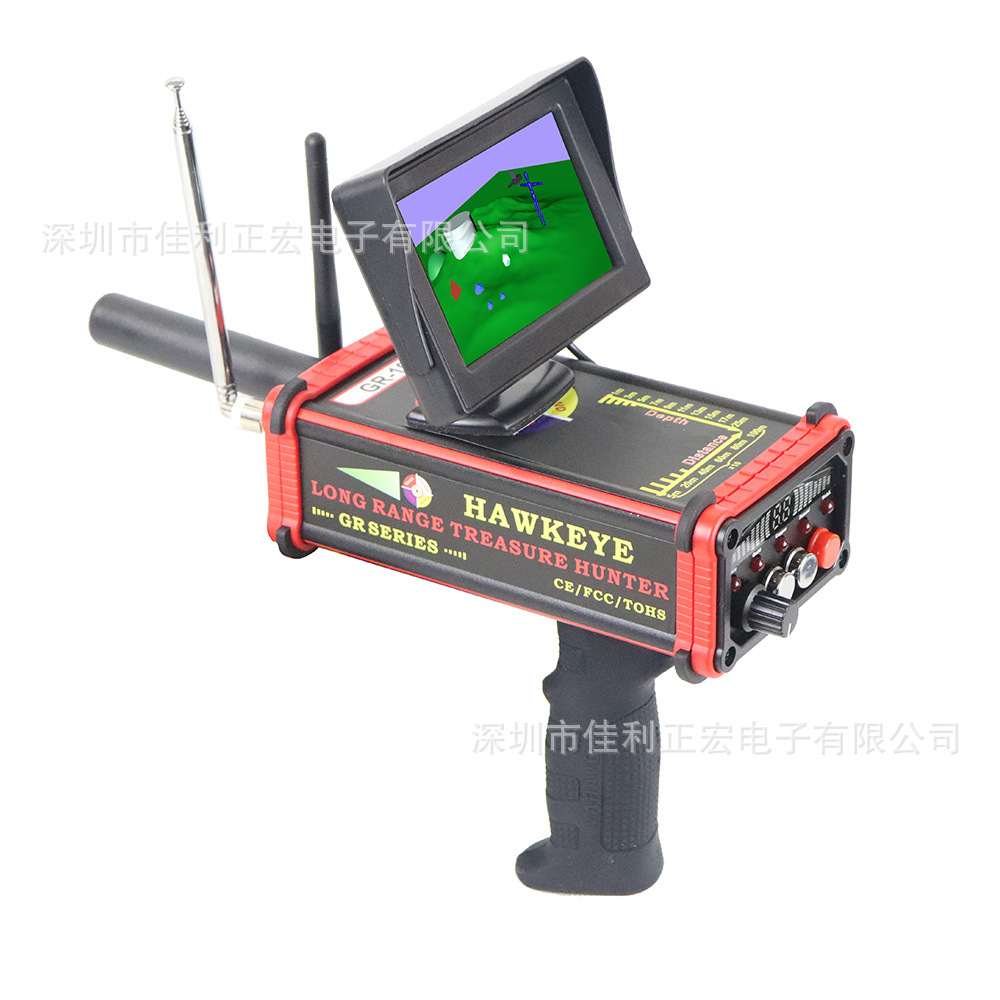 美国黑鹰gr-1000 plus地下远程金银宝石金属探测器考古寻探宝器