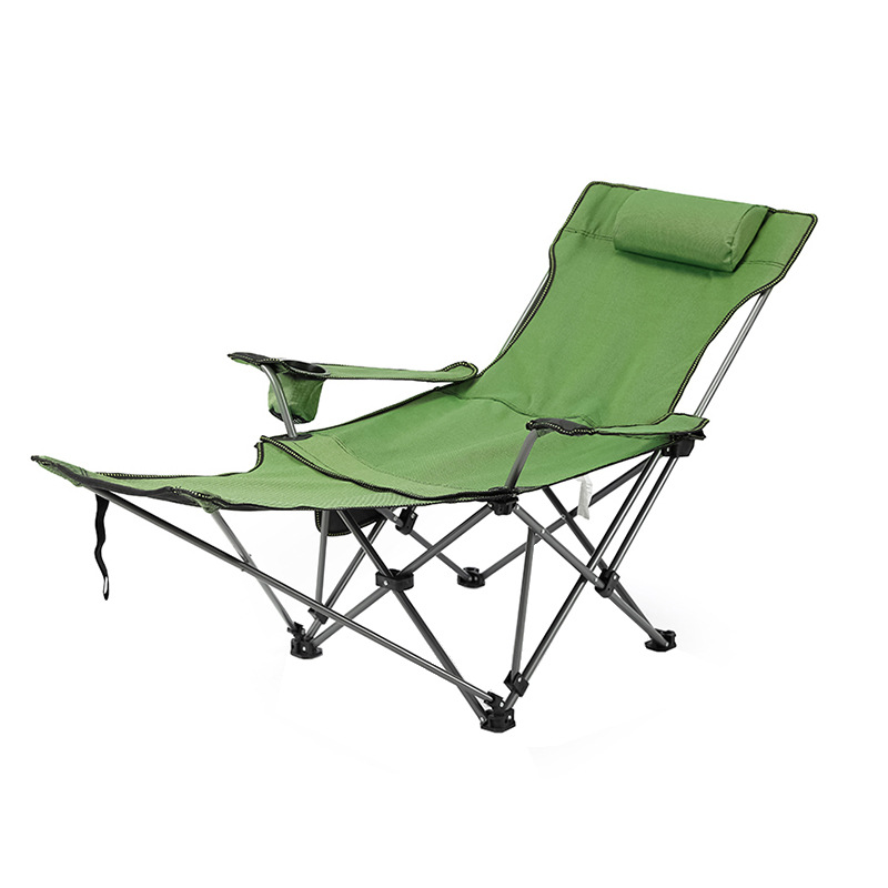 Factory Direct Sales Outdoor Folding Chair Beach Chair Recliner Portable Camping Picnic Chair Leisure Fishing Chair Director Chair