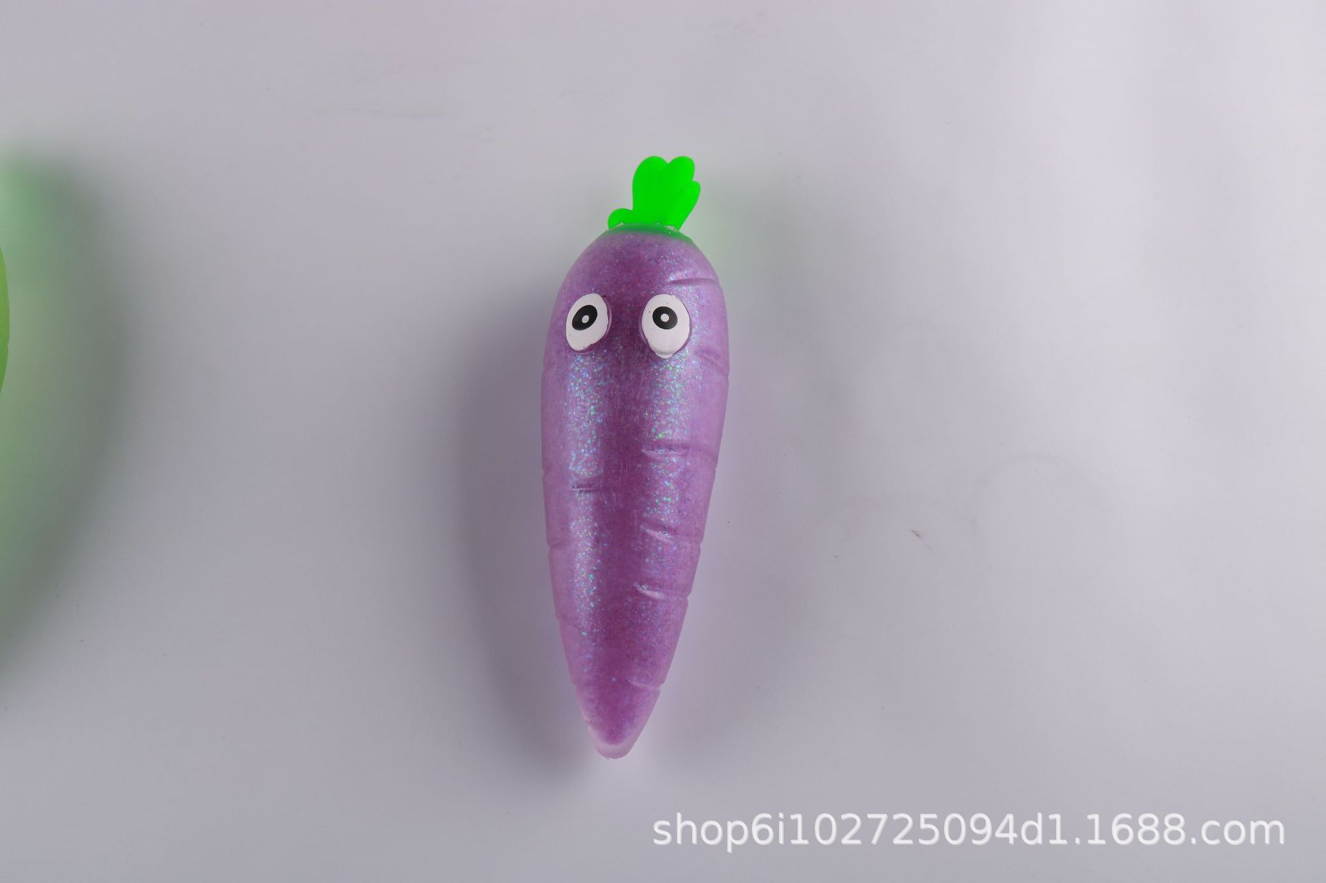 Creative Facial Expression Printing Simulation Carrot Sand Lala Soft Glue Children Decompression Trick Vent Toys