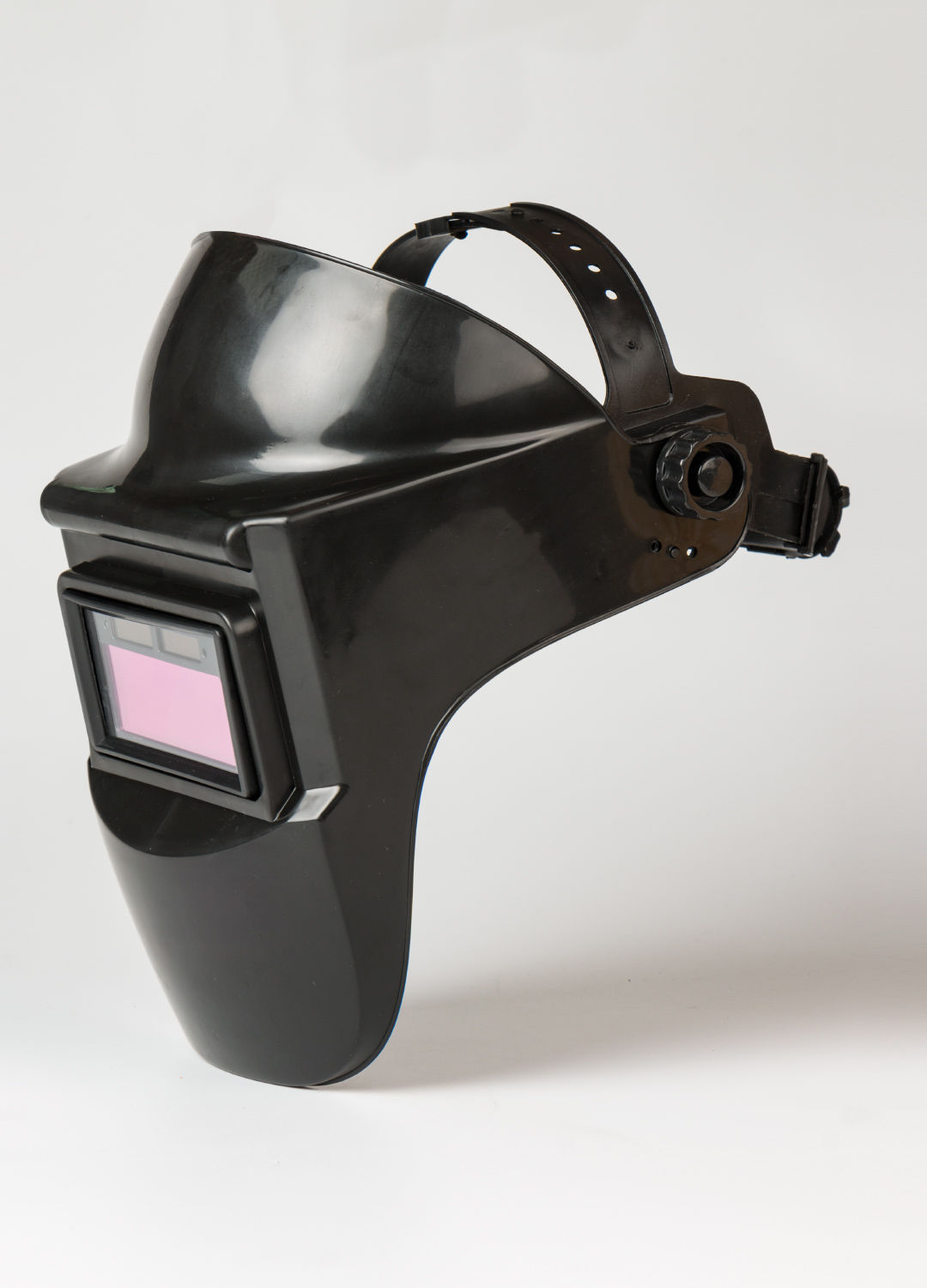 电焊防护面罩变光焊帽轻便透气焊接氩弧焊工防紫外线防烤脸头戴式