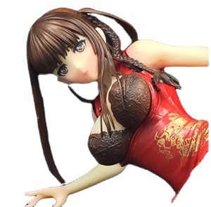 动漫前线 旗袍 红美华 手办 模型 公仔 摆件 玩具公仔