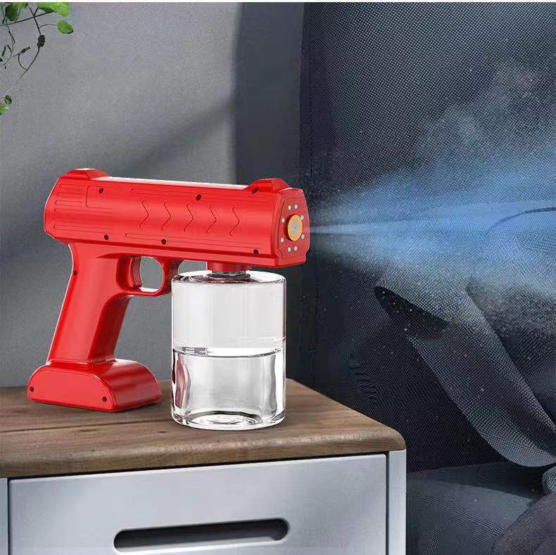 k5 k6x电动消毒喷雾器家用无线手持可调节喷雾器大流量雾化器蓝光