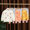 Autumn and winter children leisure time fashion suit men and women Exorcism Sweater Two piece set Infants baby Autumn clothes