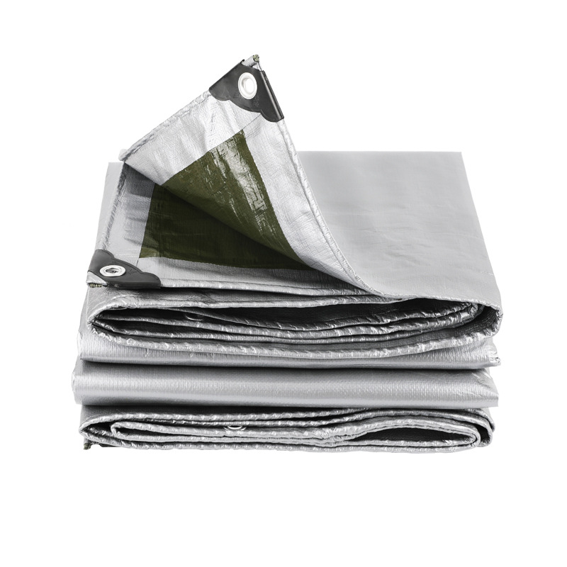 加厚防雨布防水隔热货车遮雨彩条棚布遮阳篷布户外塑料布帆布