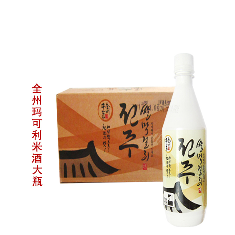 韩国全州玛可利米酒营养米酒韩式酿造米酒醇香1000ml