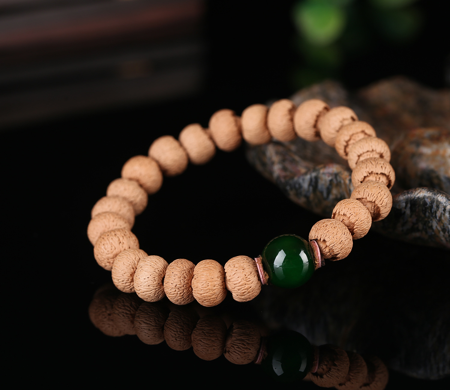 尼泊尔全包莲花菩提手串12mm宝塔莲花菩提子手链高密文玩菩提男女