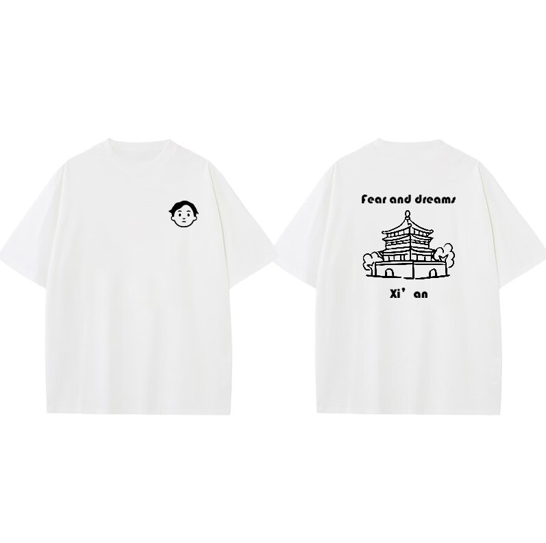 fearanddreams2024演唱会陈奕迅t恤eason同款印花短袖-阿里巴巴