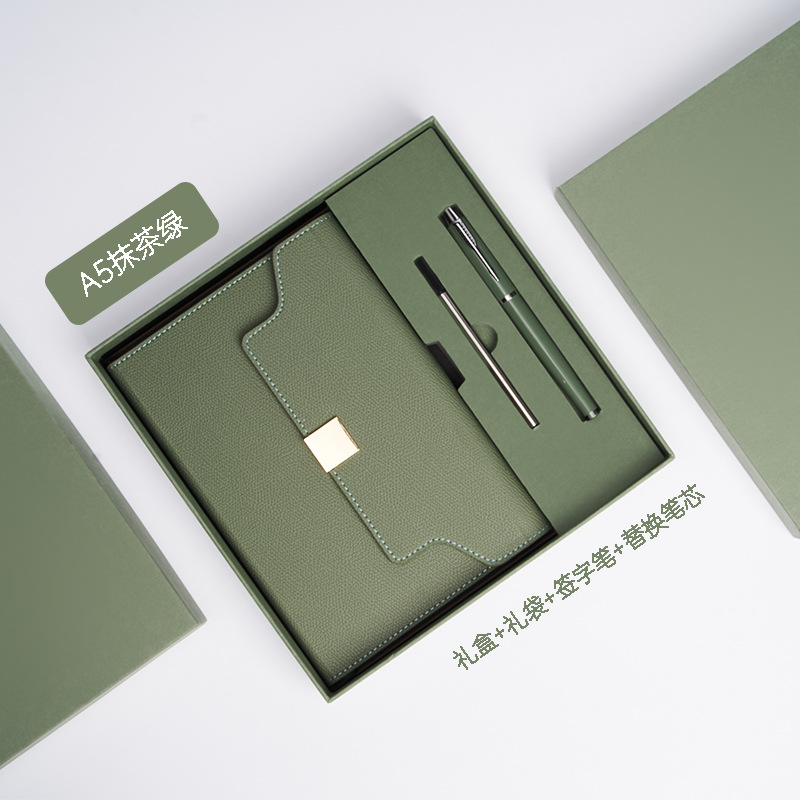 Gao Ding Gift Notebook Pack Enterprise Office Business Gift Box with Hand Gift Simple Good-looking Can Be Customized Logo