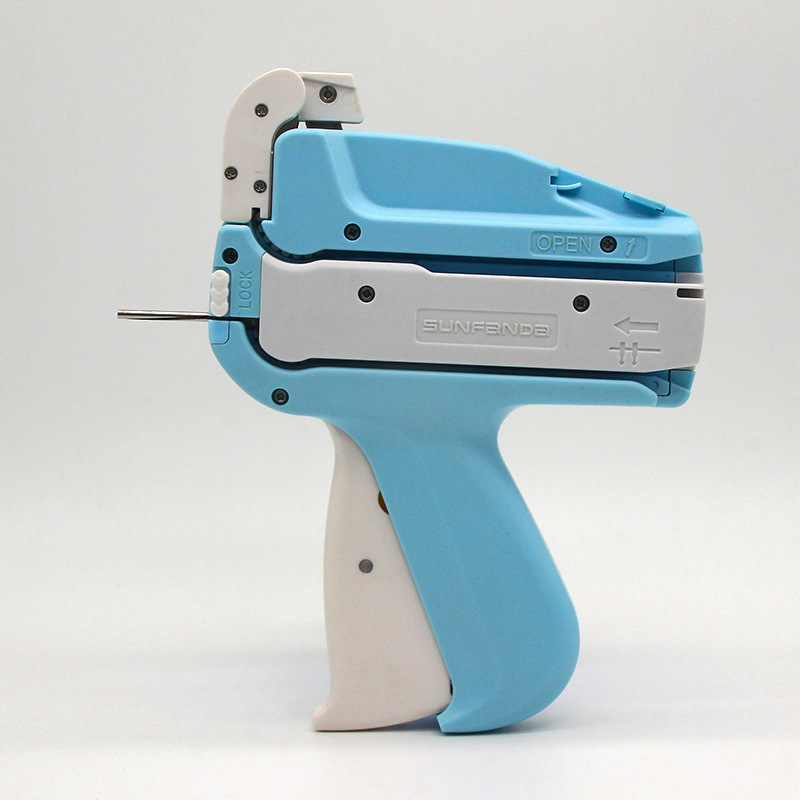 吊牌枪打标枪套环枪服装自动穿绳打结机子母扣枪穿环枪打吊牌抢