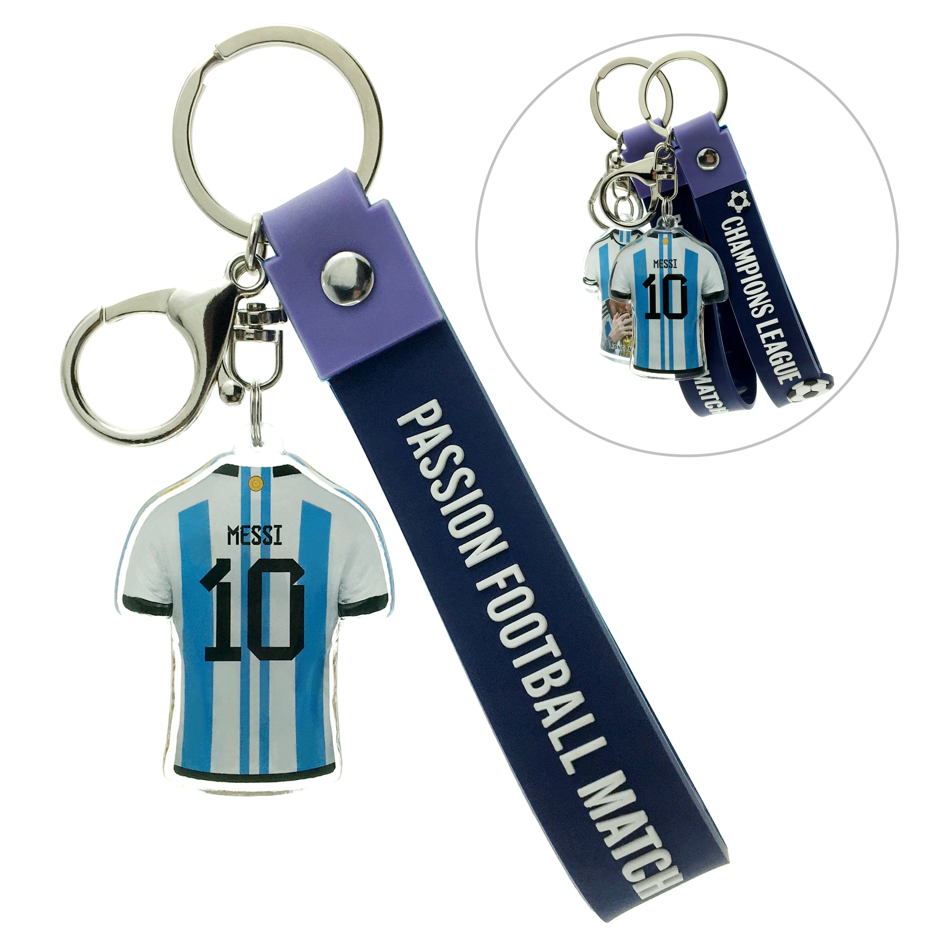 阿根廷队-10#梅西a款 墨蓝手带-白底图组合