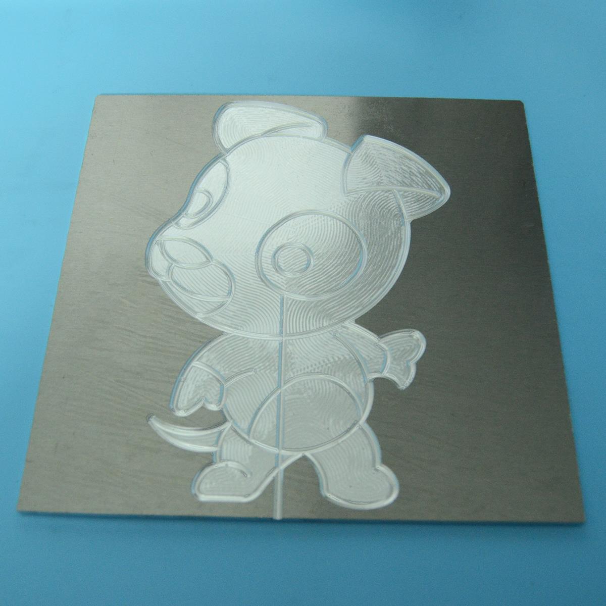 糖人模具糖画模板模具公园铝板广场12生肖大号摆摊糖人铝模具