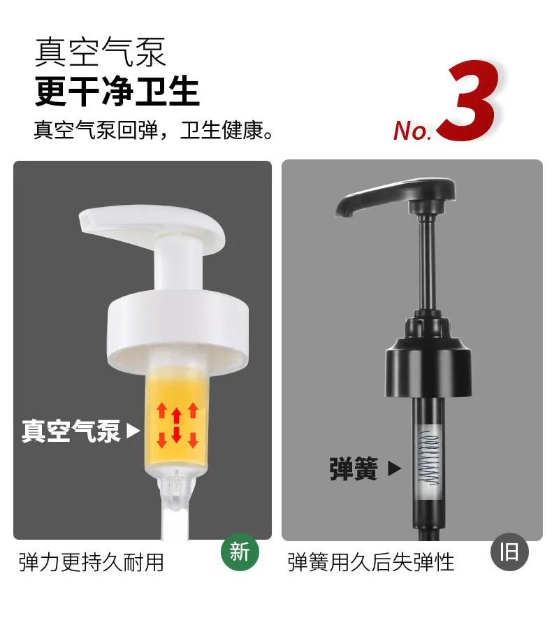 蚝油挤压器泵头耗油按压嘴家用油壶挤蚝油神器海天蚝油瓶压嘴通用