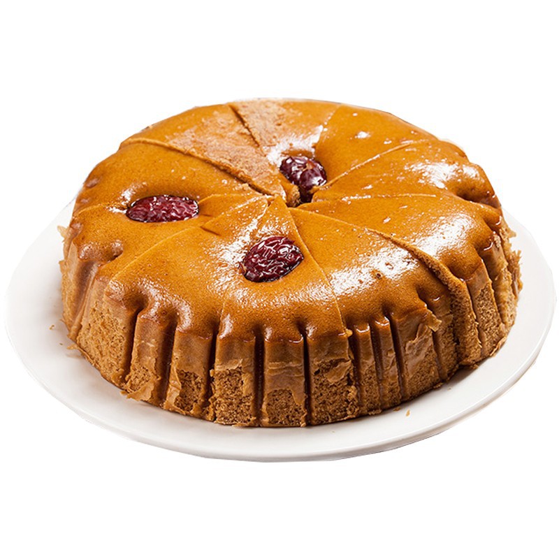 安井红糖发糕400g红枣糕正宗米糕手工半成品加热即食袋装速食冷冻-阿