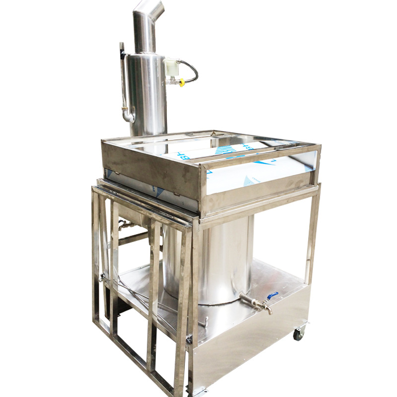 喜来登广东云浮石磨肠粉机商用竹簸箕高压蒸粉机炉自动摆摊一抽份